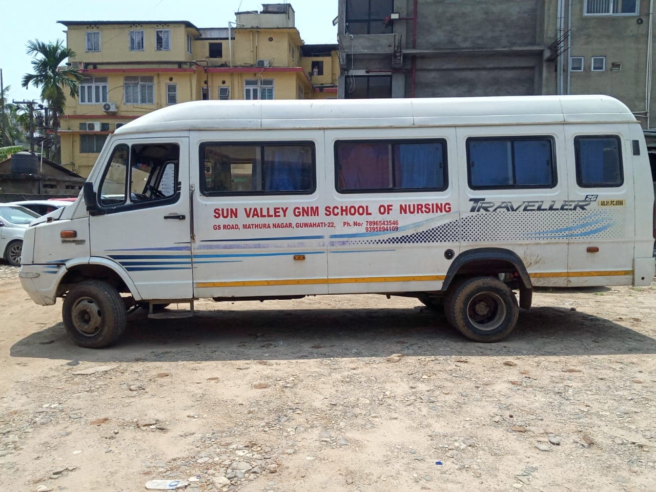 Transport facility at Sun Valley GNM School of Nursing